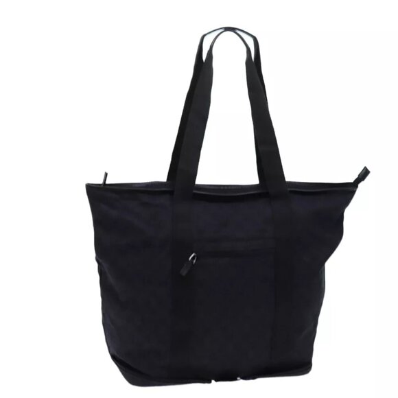 GUCCI GG Canvas Tote Bag Black - Picture 1 of 14